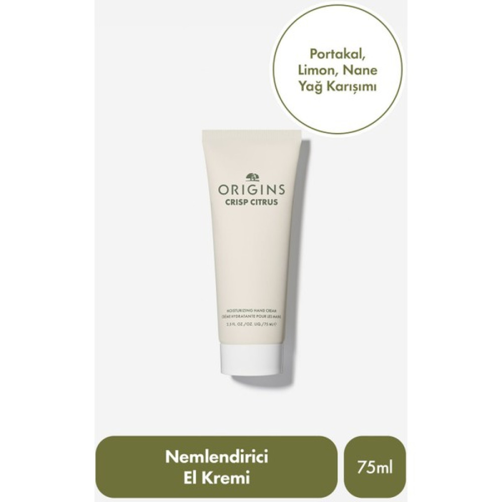 Origins Crisp Citrus Portakal & Limon Içeren Nemlendirici El Kremi 75 ml Nemlendiriciler Fiyatı