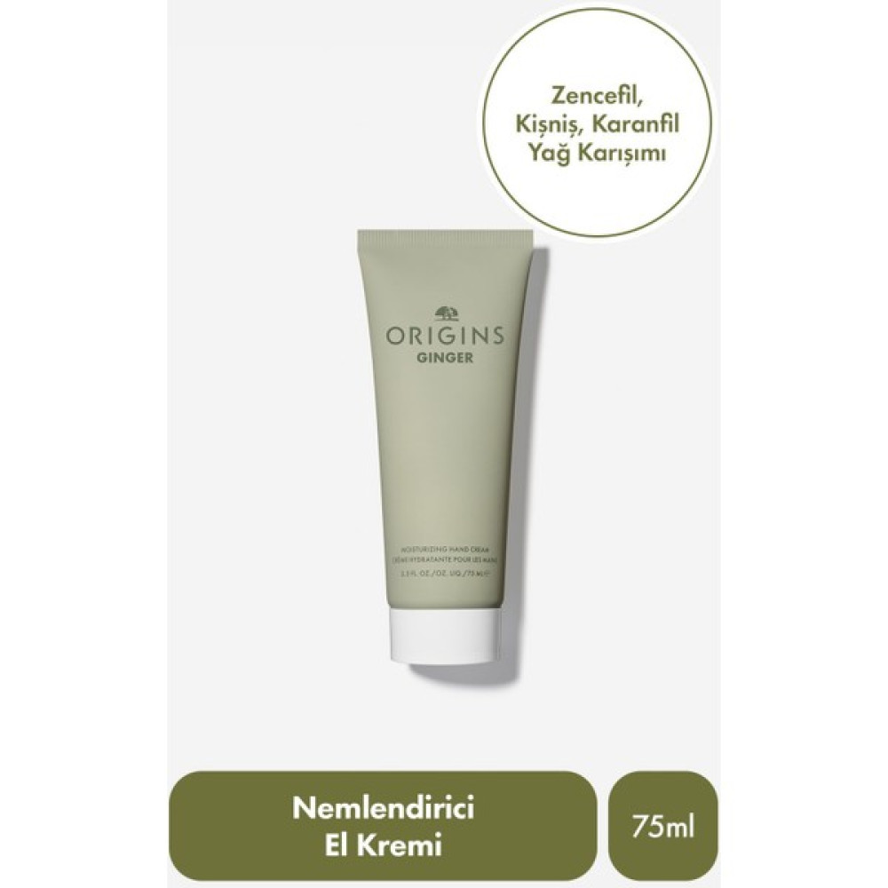Origins Ginger Nemlendirici El Kremi 75 ml Nemlendiriciler Fiyatı