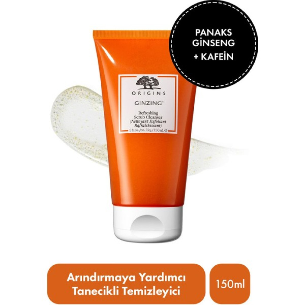 Origins Ginzing Refreshıng Scrub Cleanser Canlandırıcı Ve Arındırıcı Tanecikli Temizleyici 150 ml Cilt Temizleme ve Peeling Fiyatı