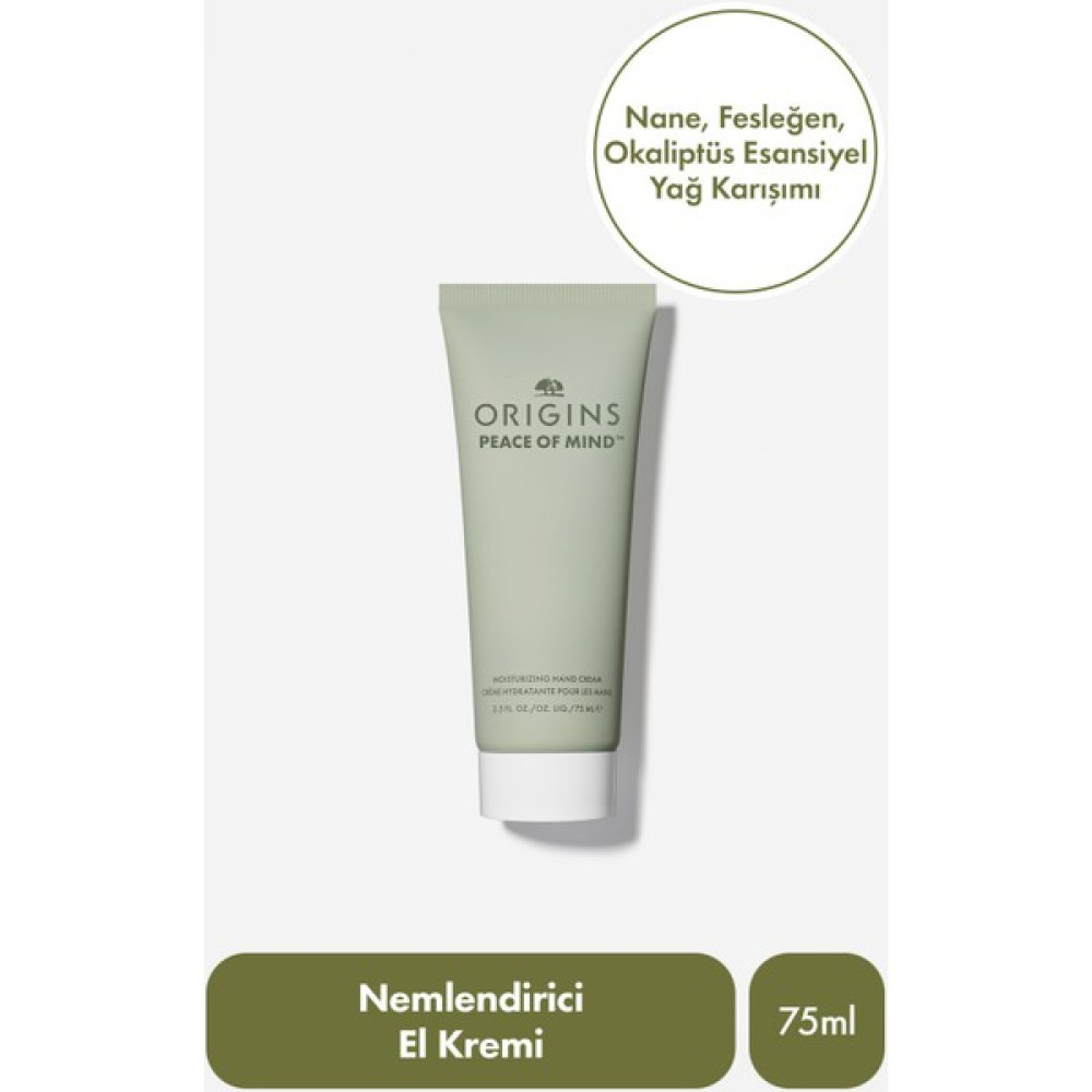 Origins Peace Of Mind Nane Yağı İçeren Nemlendirici El Kremi 75 ml Nemlendiriciler Fiyatı