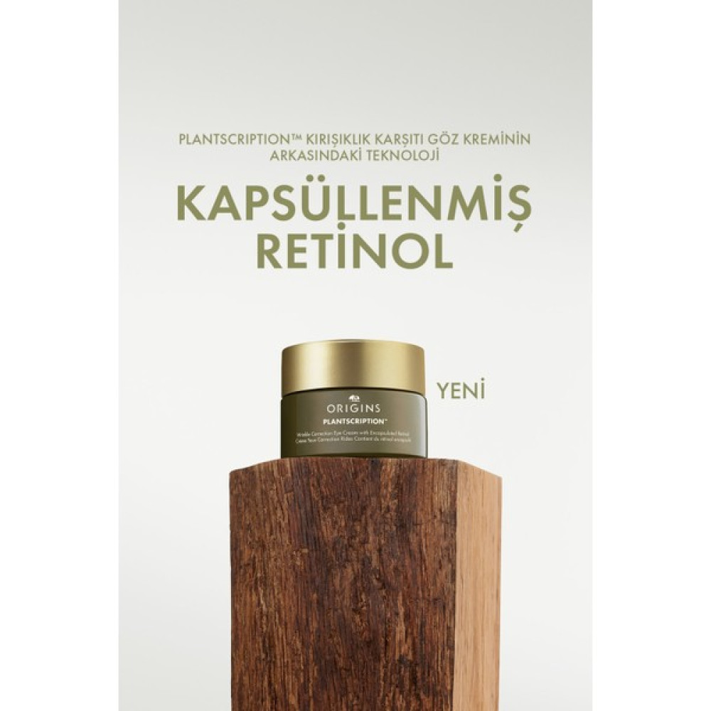 Origins Plantscription™ Kapsüllenmiş Retinol Içeren Buruşukluk Görünümü Karşıtı Göz Kremi 15 Ml Göz Kremi Fiyatı