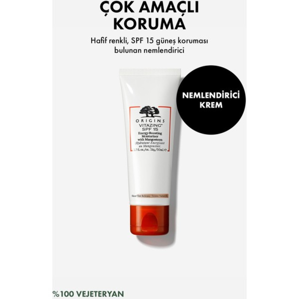 Origins VitaZing SPF 15 Canlandırıcı ve Aydınlık Görünüm Veren Renkli Nemlendirici 50 ML Anti-Aging / Yaşlanma Karşıtı Fiyatı