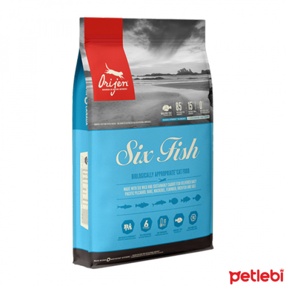 Orijen 6 Fish 6 Balıklı Tahılsız Kedi Maması 1,8kg Evcil Hayvan Ürünleri Fiyatı