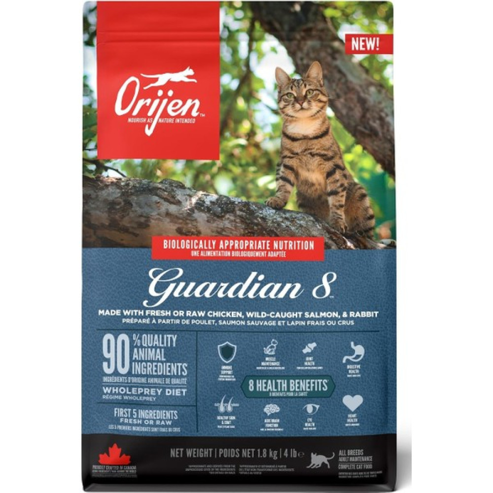 Orijen Guardian 8 Tahılsız Yetişkin Kedi Maması 1.8 Kg Evcil Hayvan Ürünleri Fiyatı