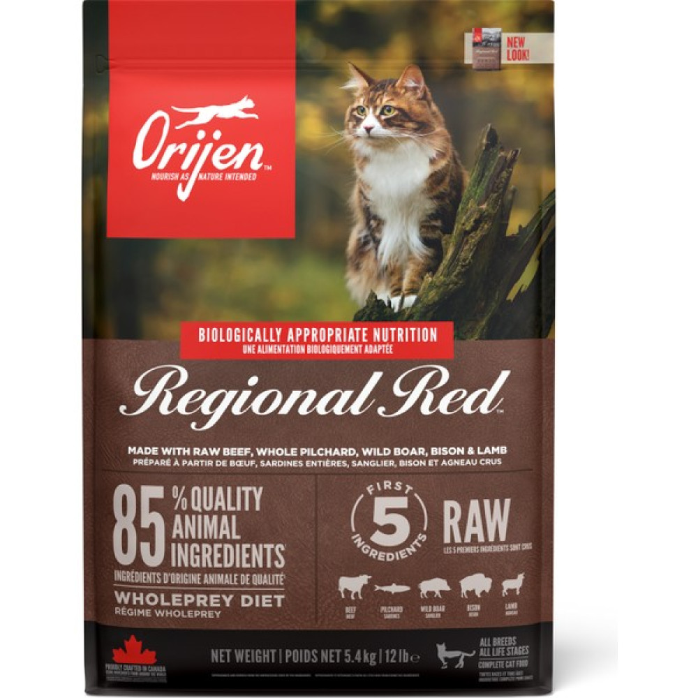 Orijen Regional Red 5,4 kg Tahılsız Kedi Maması Evcil Hayvan Ürünleri Fiyatı