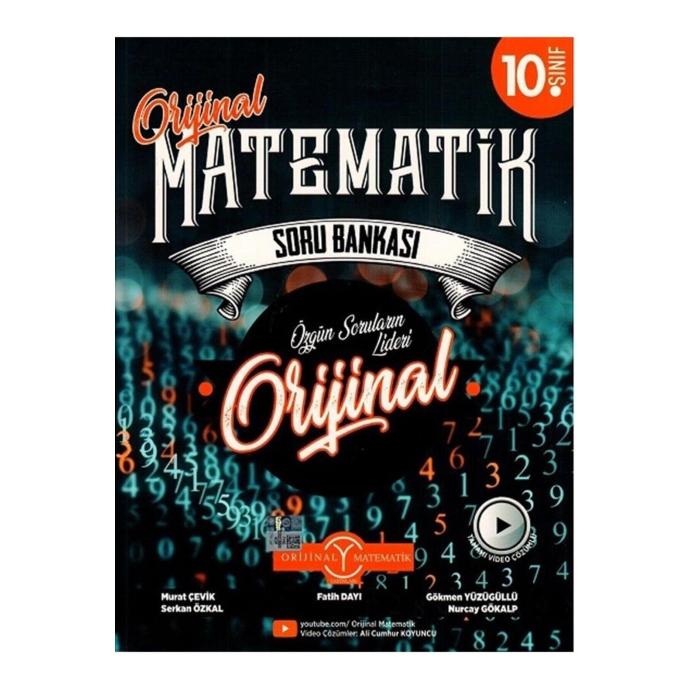Orijinal Yayınları 10. Sınıf Matematik Soru Bankası 2022 Yardımcı Kitaplar Fiyatı