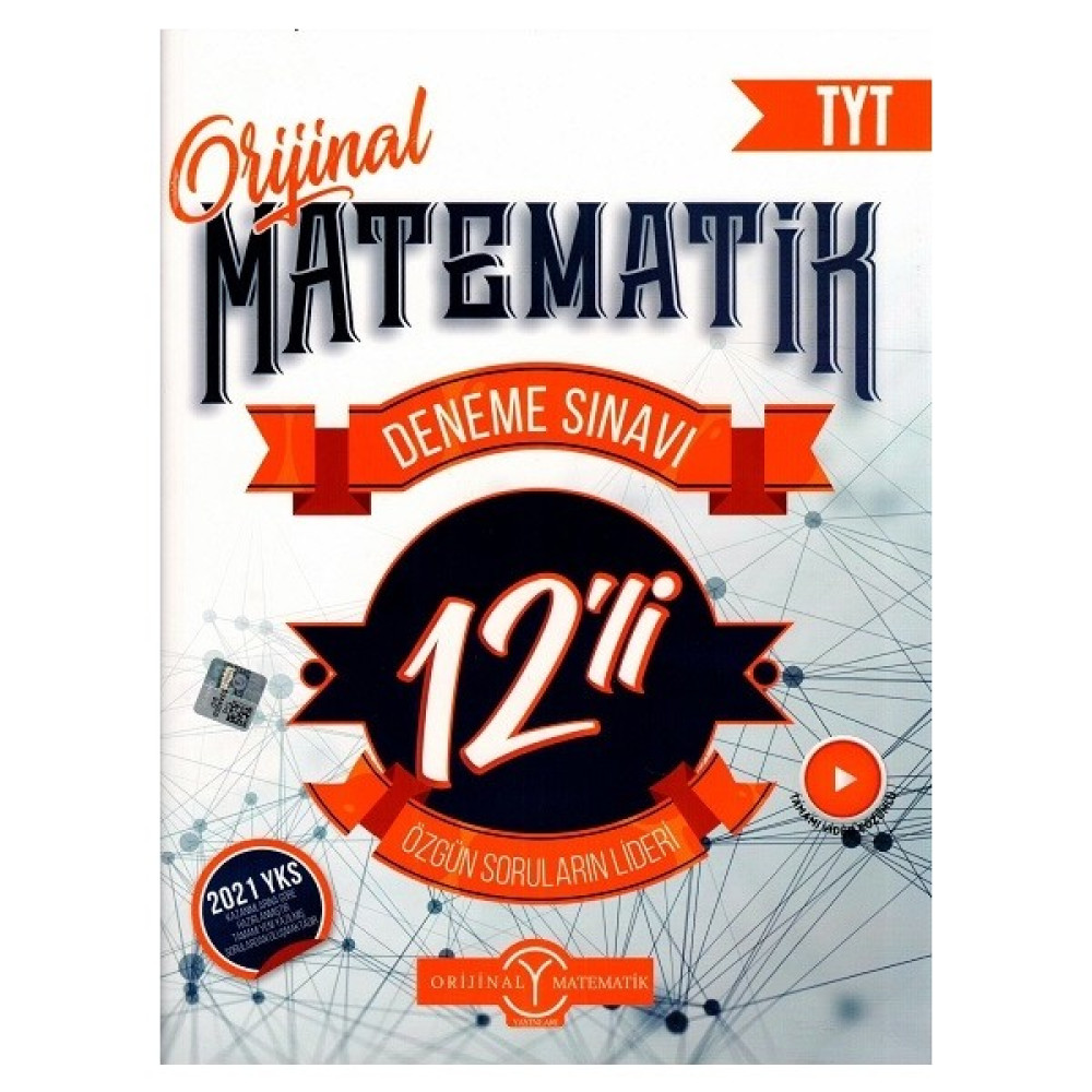 Orijinal Yayınları 2021 TYT Orijinal Matematik 12 li Deneme Sınavı Matematik Fiyatı