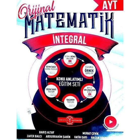 Orijinal Yayınları AYT İntegral Konu Anlatımlı Eğitim Seti