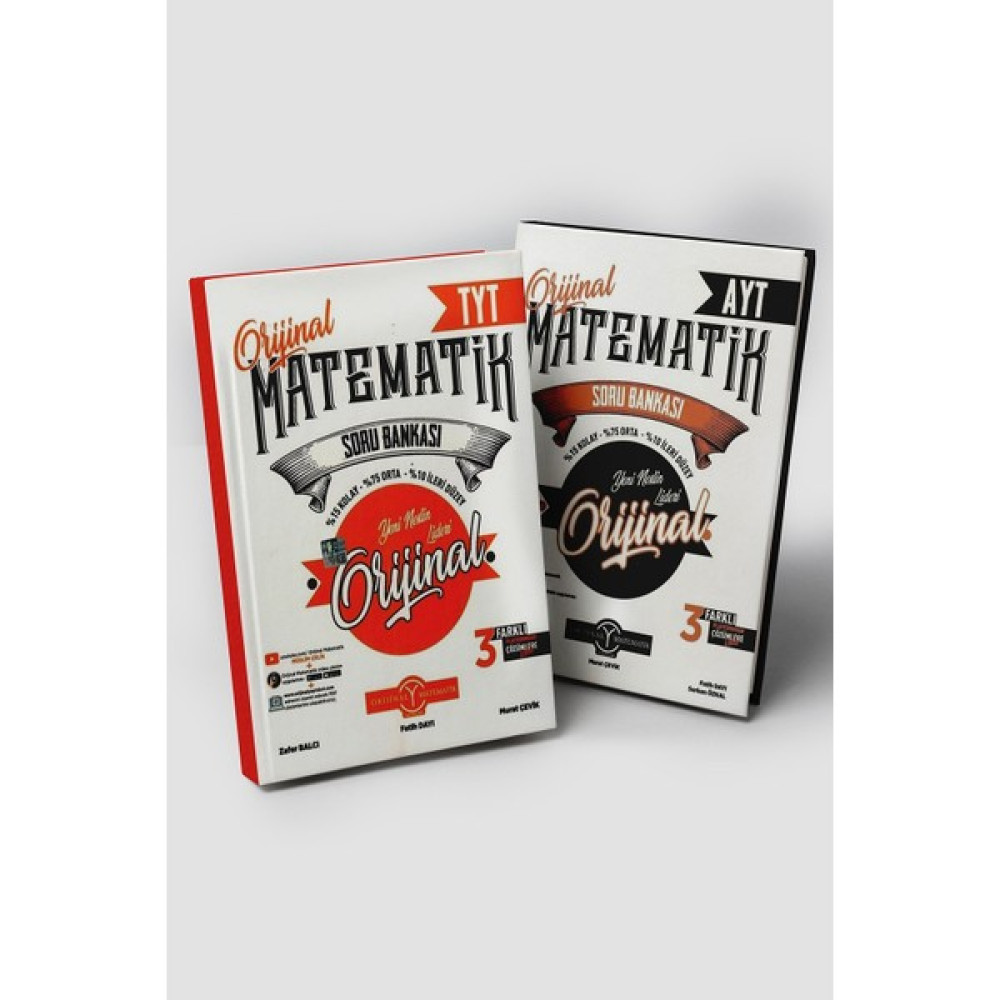 Orijinal Yayınları TYT - AYT Matematik Soru Bankası Seti Matematik Fiyatı