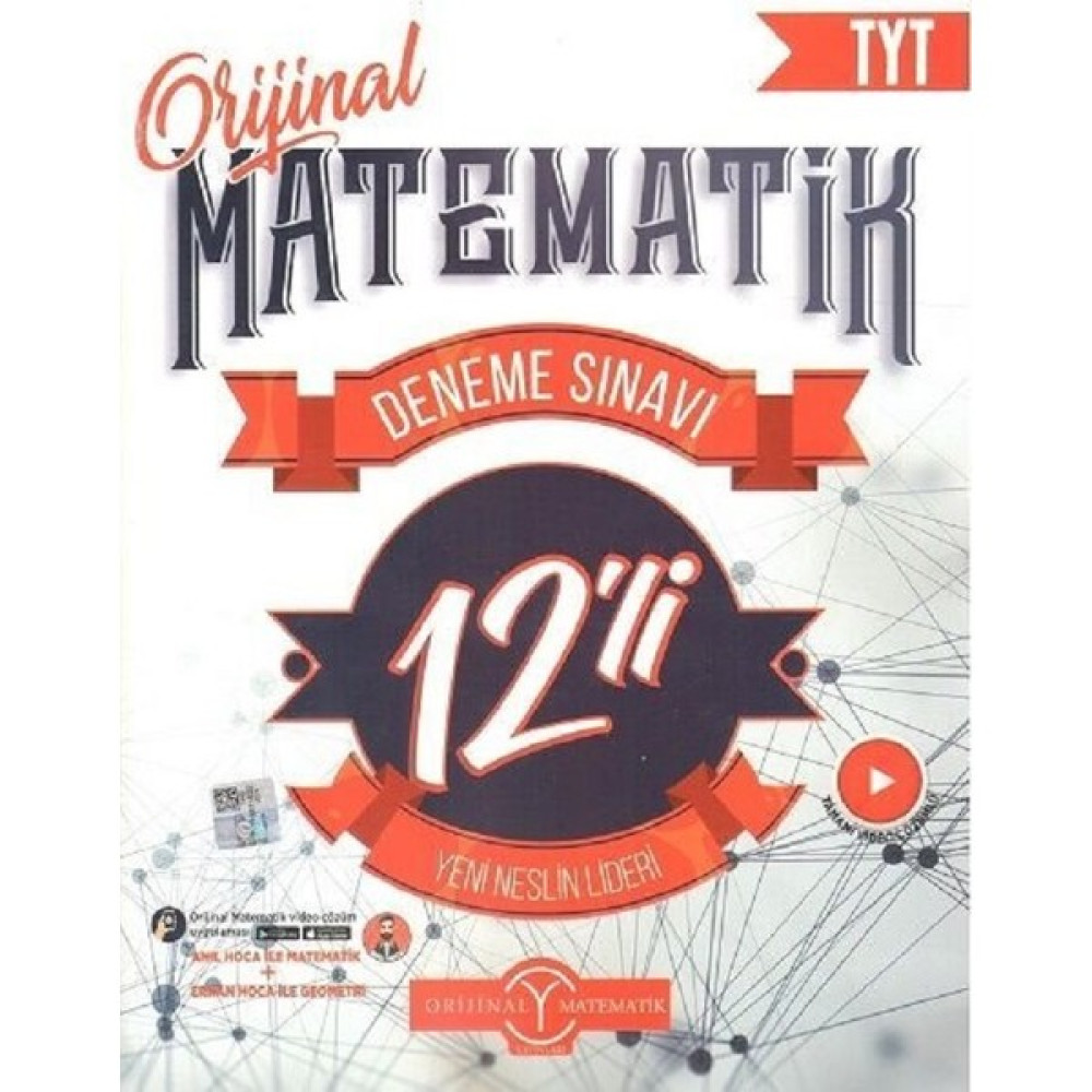Orijinal Yayınları Tyt Orijinal Matematik 12 Li Deneme Sınavı Matematik Fiyatı