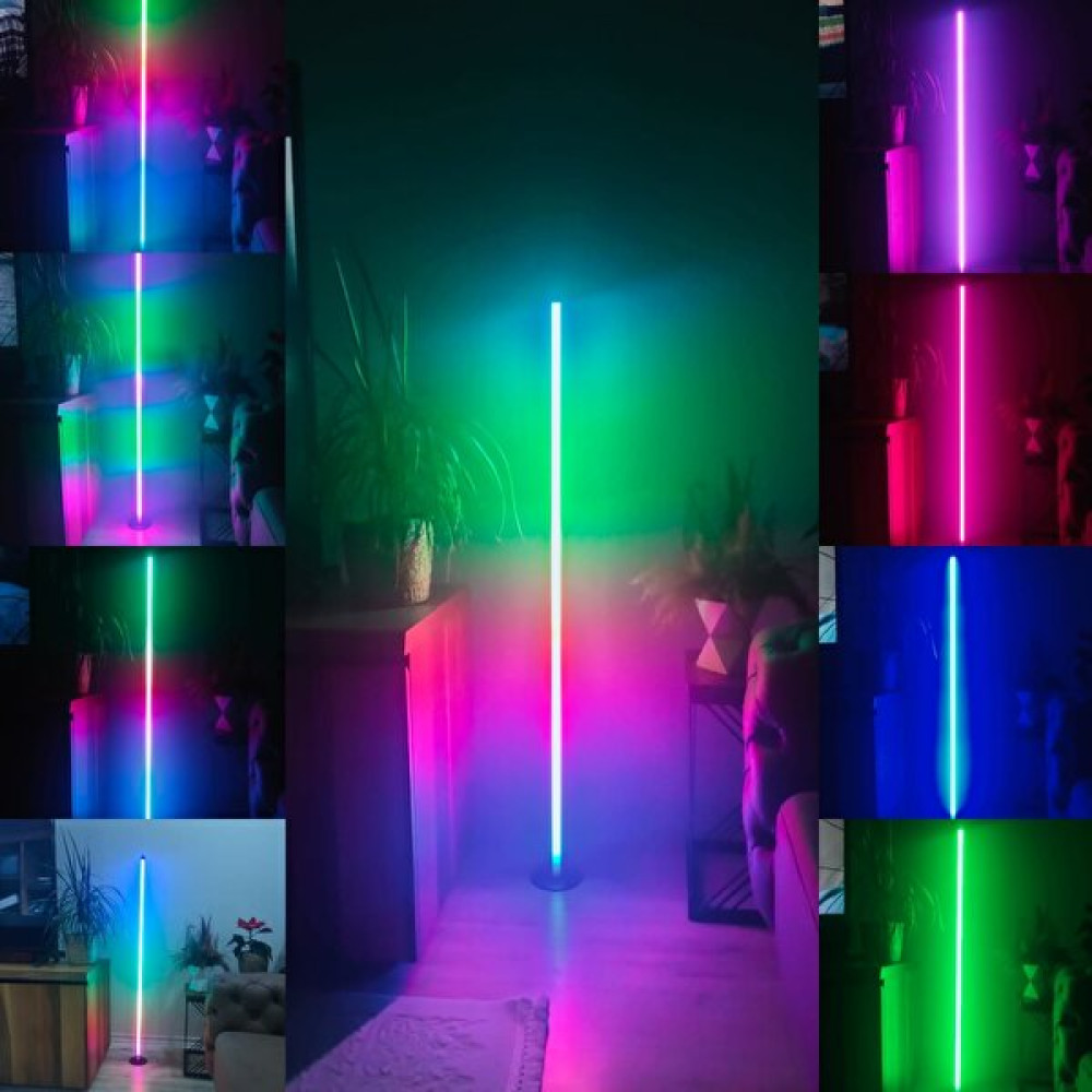 Orion Led 120CM Eco Argb Heytube Kumandalı LED Lambader (Sabit Renkler + Animasyonlu Kayar Mod) Argb - Siyah Lambader Fiyatı