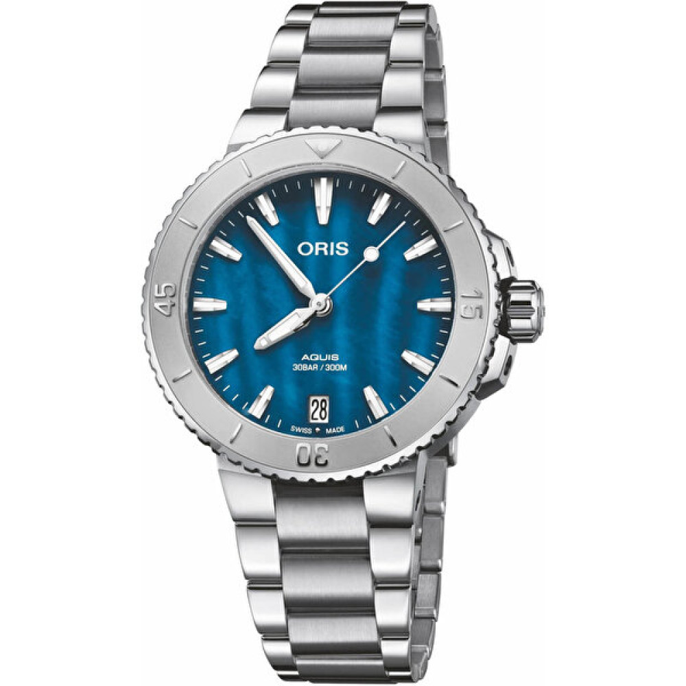 Oris New Aquis Date 36.5 mm 01 733 7770 4155-07 8 18 05P Kol Saatleri Fiyatı