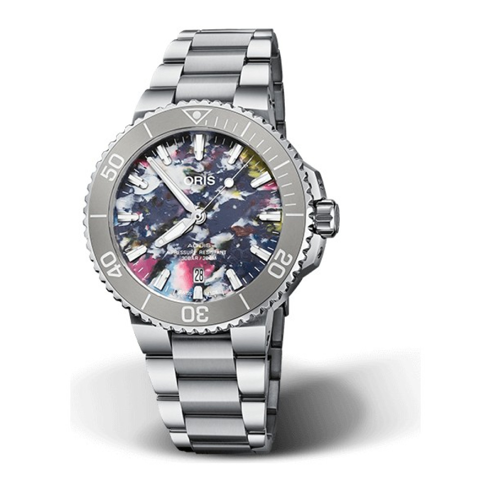 Oris New Aquis Date 41,5 mm 01 733 7766 4150-SET Kol Saatleri Fiyatı