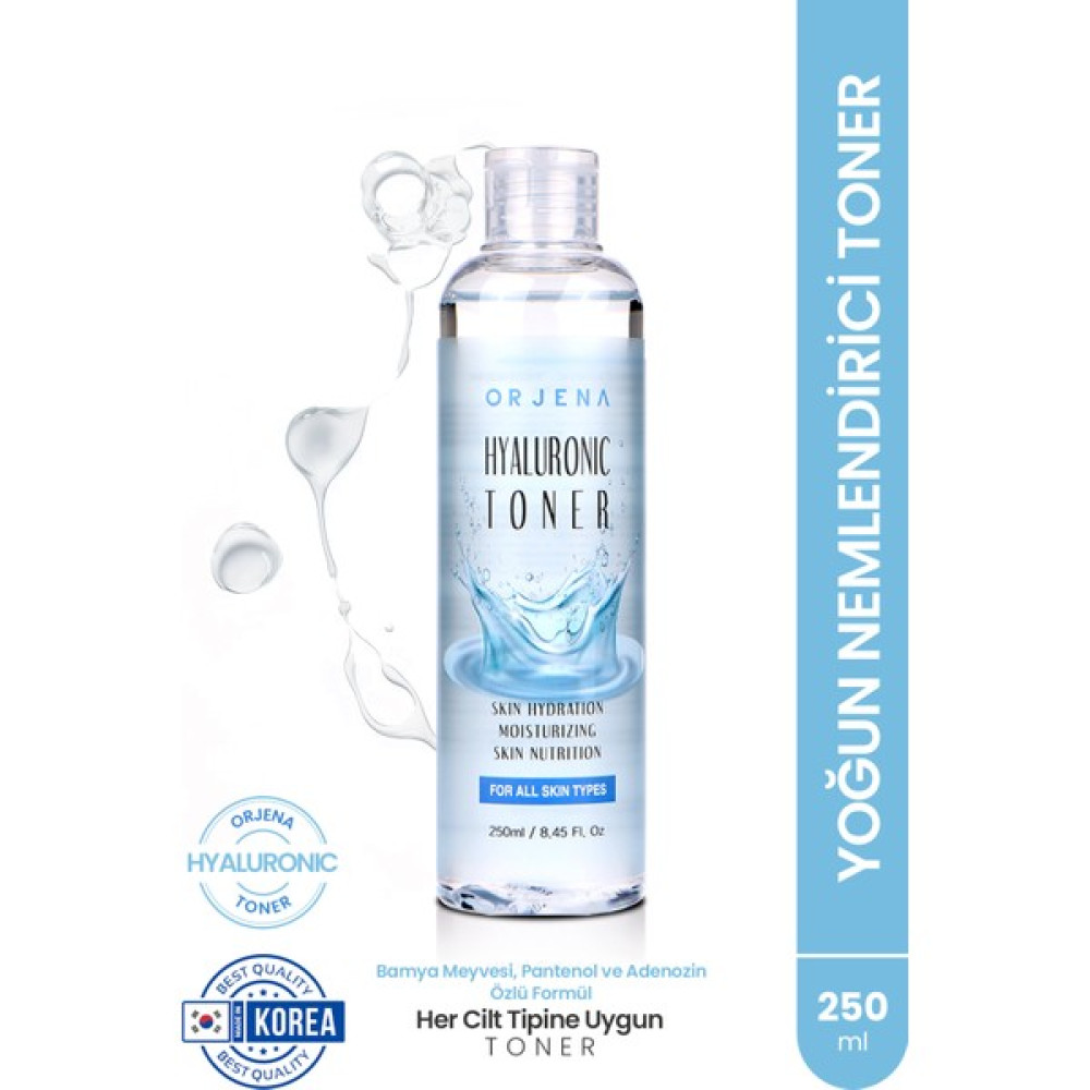Orjena Hyaluronic Toner-Hyaluronic Asit Yoğun Nemlendirici Toner-250ml Oto Boyaları Fiyatı