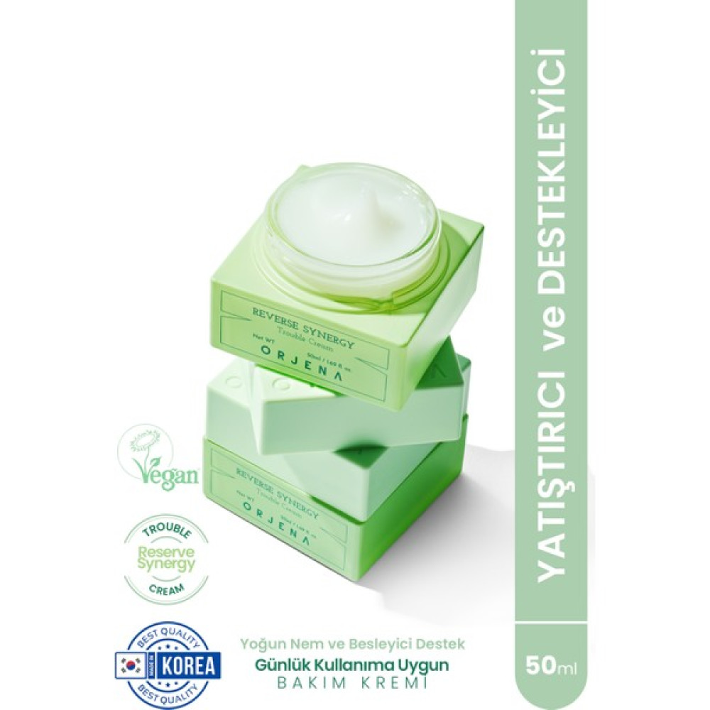 Orjena Reserve Synergy Trouble Cream- Vegan Yatıştırıcı Yüz Kremi-50ml Oto Boyaları Fiyatı