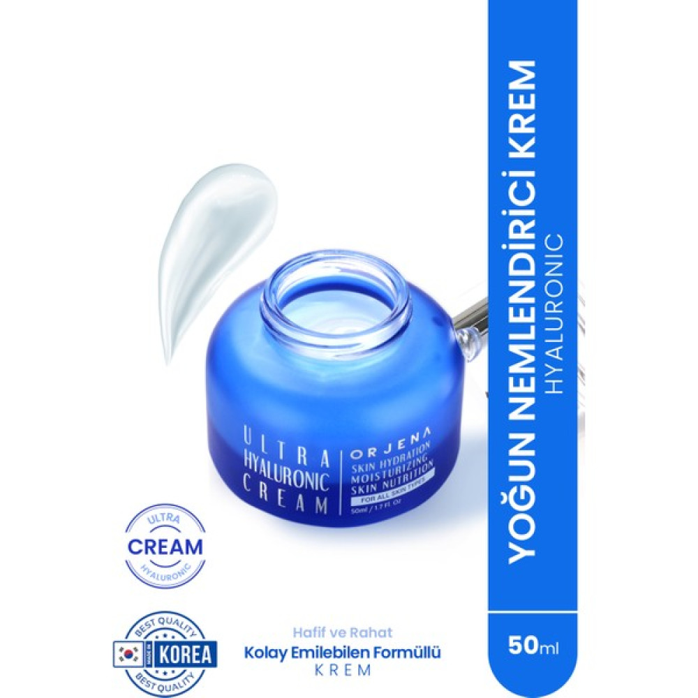 Orjena Ultra Hyaluronic Cream- Yoğun Nemlendirici Yüz Krem- 50ml Oto Boyaları Fiyatı