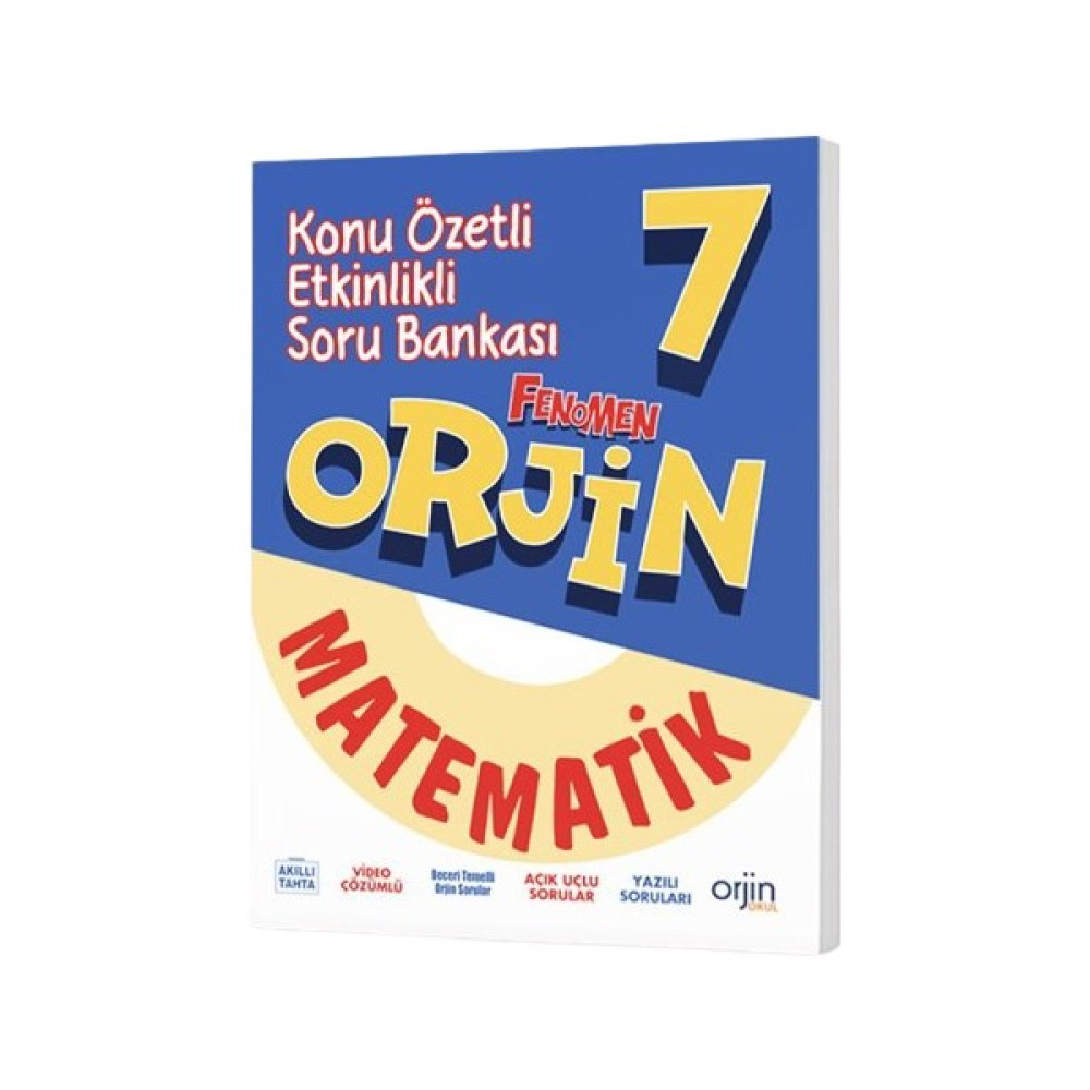 Orjın 7 Matematık Konu Özetlı Soru Bankası Matematik Fiyatı