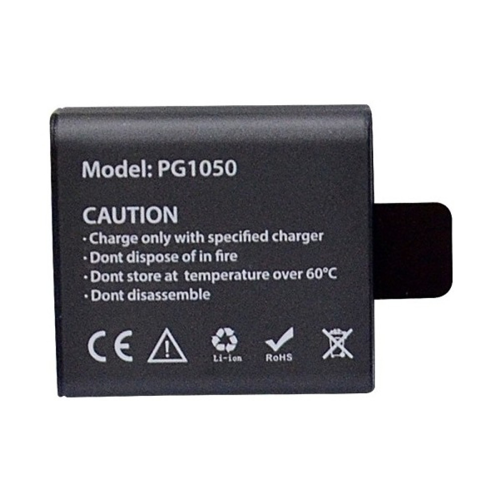 Orjinal Eken Aksiyon Kamera Yedek PG1050 Pili 1050 Mah Batarya - Siyah Aksiyon Kameralar Fiyatı