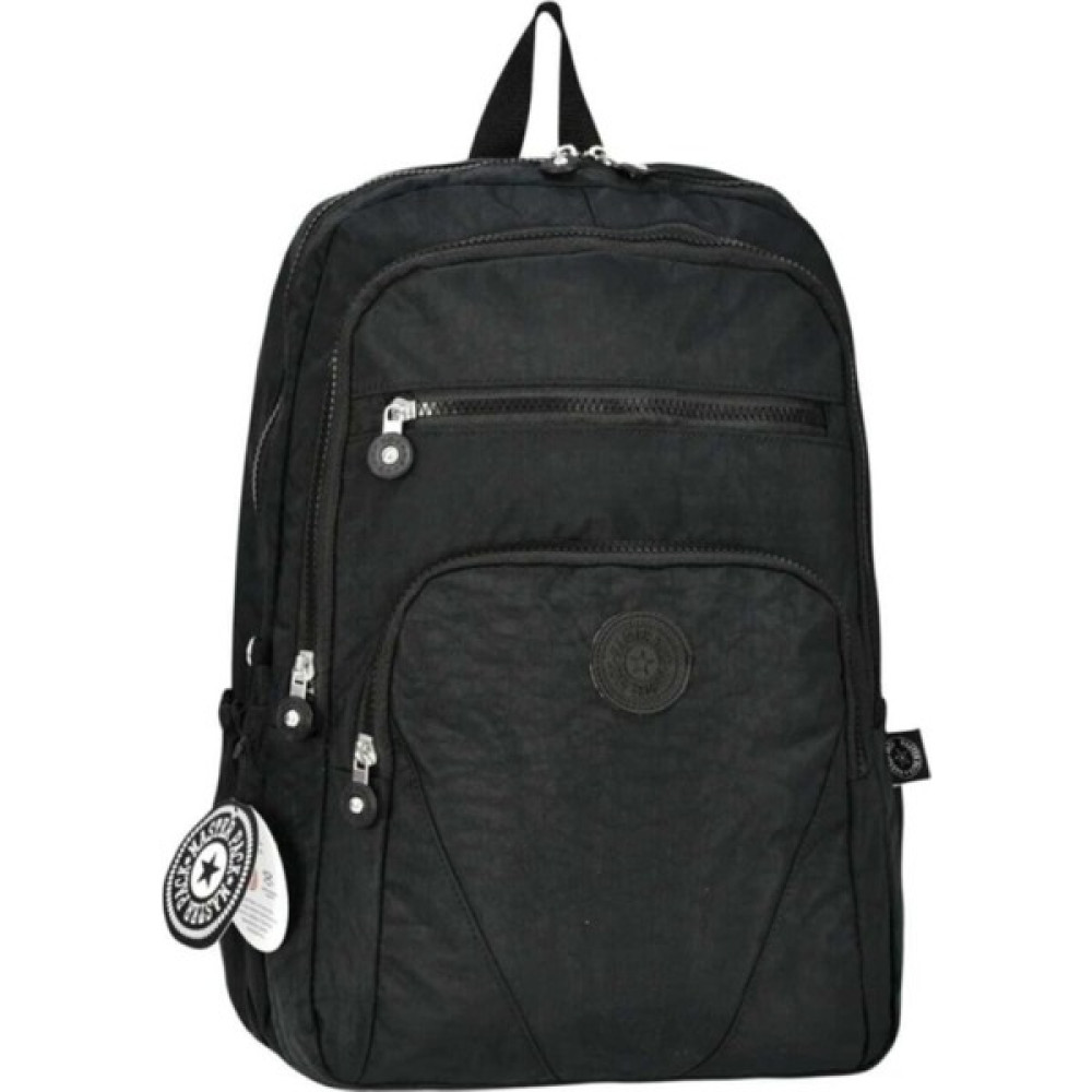 Orjinal Master Pack Yeni Sezon Unisex 15,6 Inç Laptop Bölmeli Su Geçirmez Krinkıl Okul Sırt Çantası - Siyah - renk Okul Çantası Fiyatı