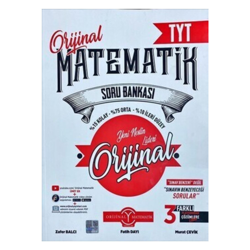Orjinal Orijinal Tyt Matematik Soru Bankası Ders Sınav Kitapları Fiyatı
