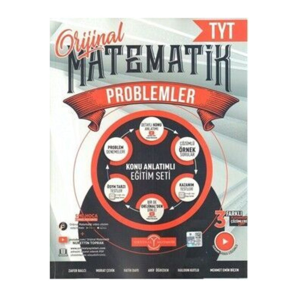 Orjinal Orijinal Yayınları Tyt Problemler Konu Anlatımlı Eğitim Seti Ders Sınav Kitapları Fiyatı