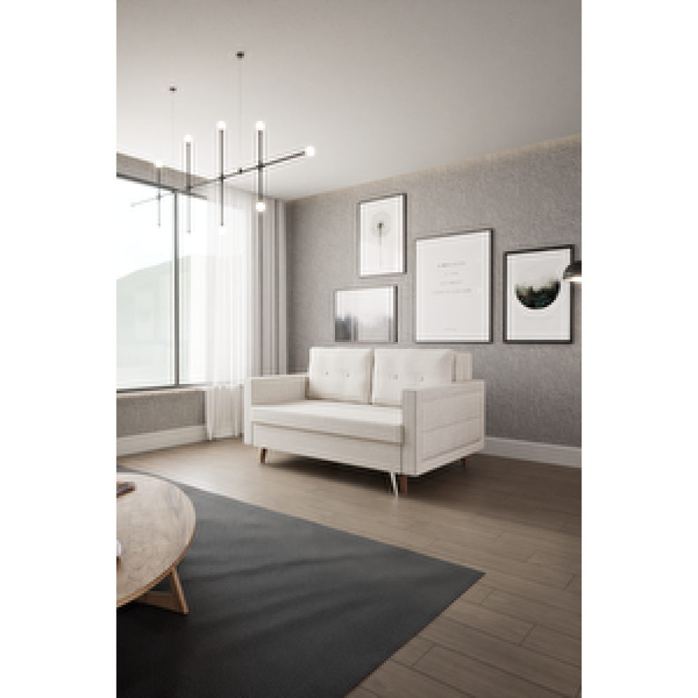 Orjinhome İnova Ikili Yataklı Ve Sandıklı Kanepe Beyaz-Bej Koltuk Takımı / Seti Fiyatı