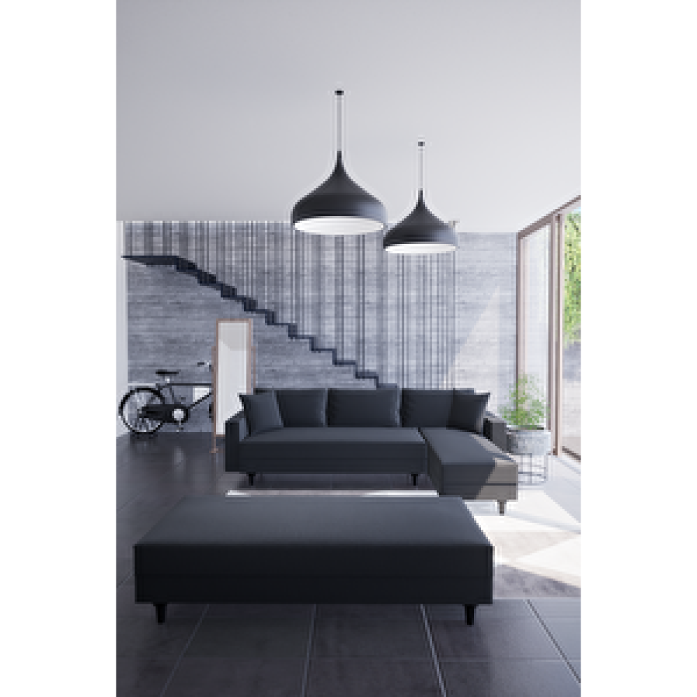 Orjinhome Lima Köşe Koltuk Siyah-Ud Köşe Takımı / Seti Fiyatı