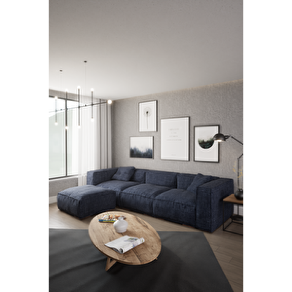 Orjinhome Nox Modüler Köse Koltuk Lacivert Köşe Takımı / Seti Fiyatı