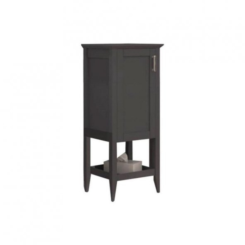 Orka Bastle 40 Cm Mdf Mat Antrasit Banyo Boy Dolabi Banyo Dolabı / Mobilyası Fiyatı