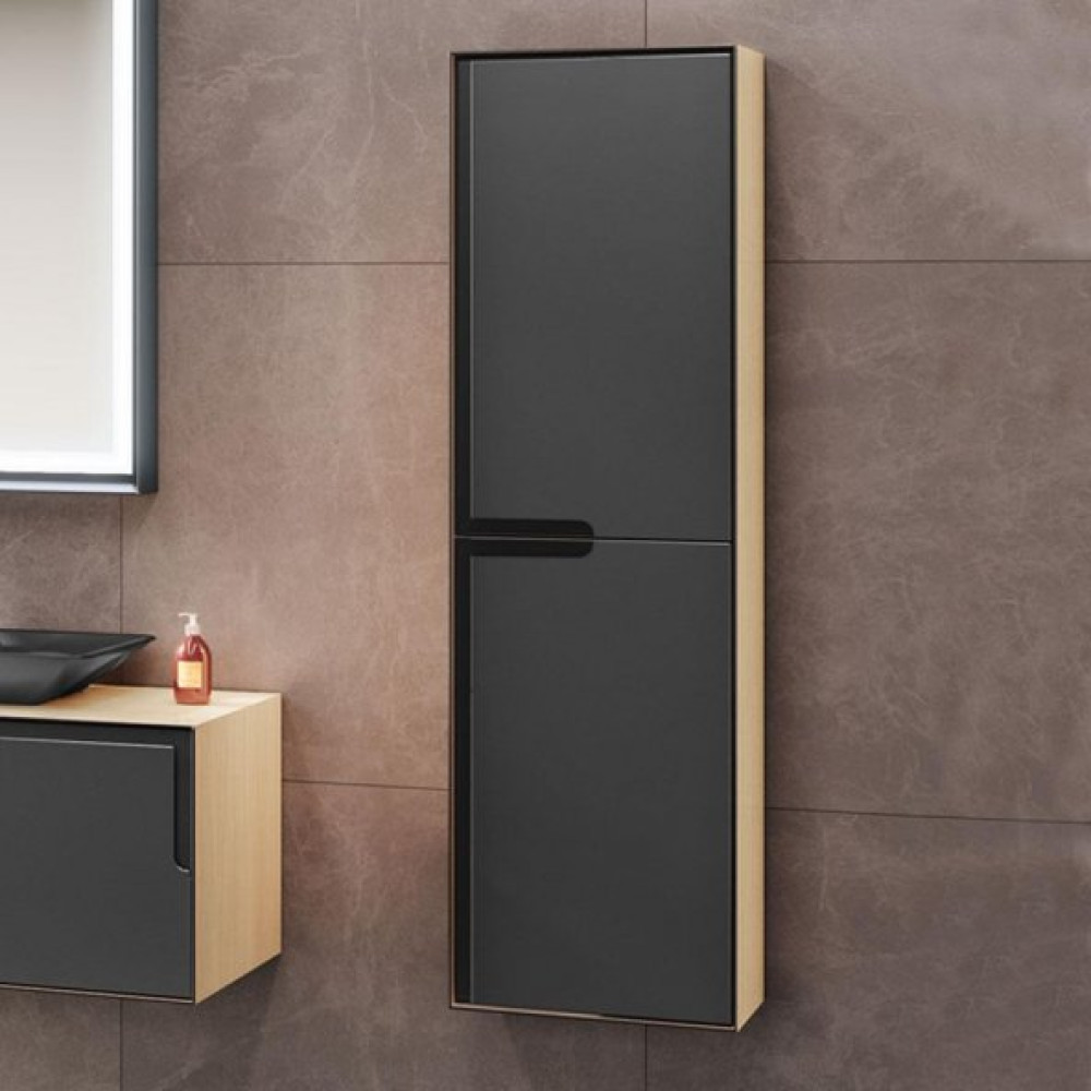 Orka Craft 40 Cm Mdf Mese-Mat Antrasit Banyo Boy Dolabi Banyo Dolabı / Mobilyası Fiyatı