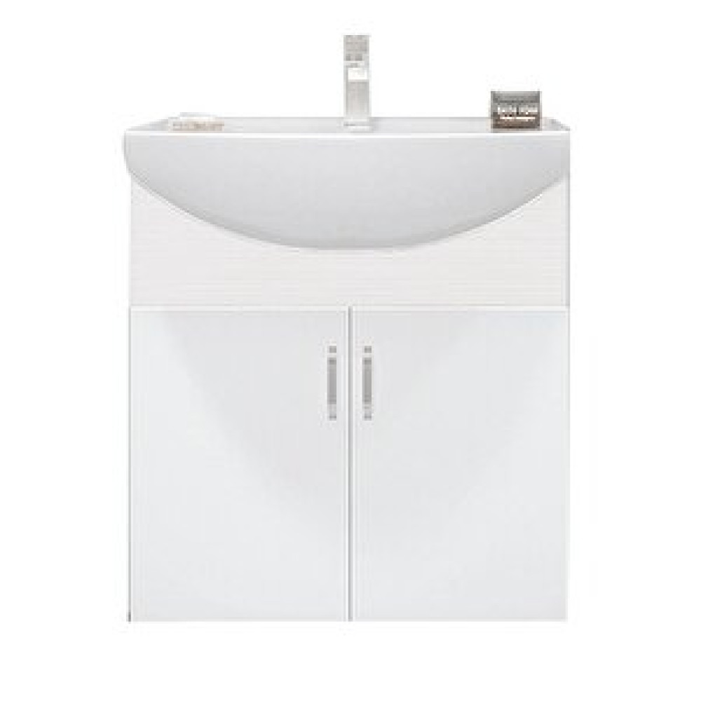 Orka Duru 65 Cm Asma Beyaz Banyo Dolabı Alt Modül Ve Lavabo Banyo Dolabı / Mobilyası Fiyatı