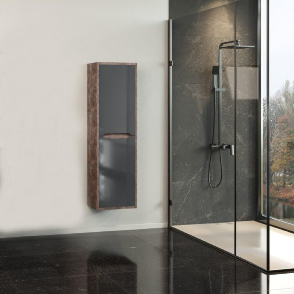 Orka Lago 40 Cm Mdf Antrasit Banyo Boy Camasir Dolabi Banyo Dolabı / Mobilyası Fiyatı