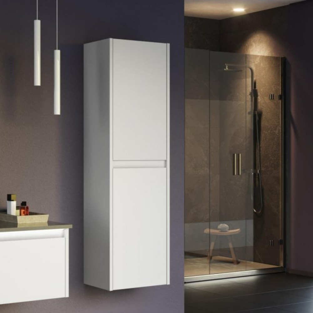 Orka Lisbon 40 Cm Mdf Mat Beyaz Banyo Boy Camasir Dolabi Banyo Dolabı / Mobilyası Fiyatı