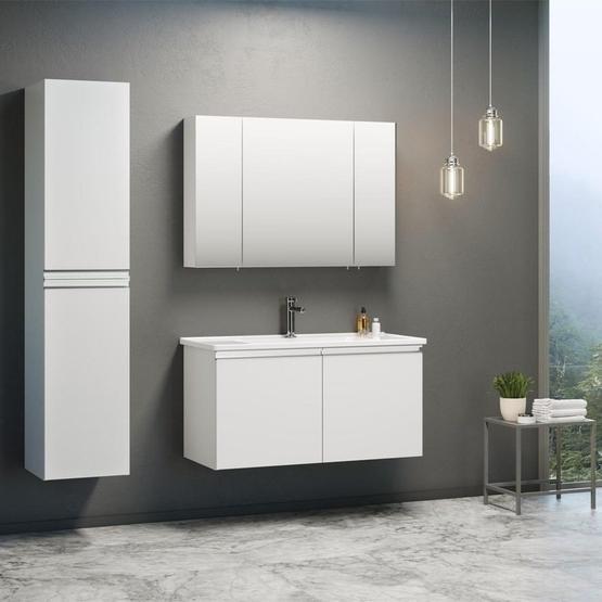 Orka Terme 100 cm Banyo Dolabı