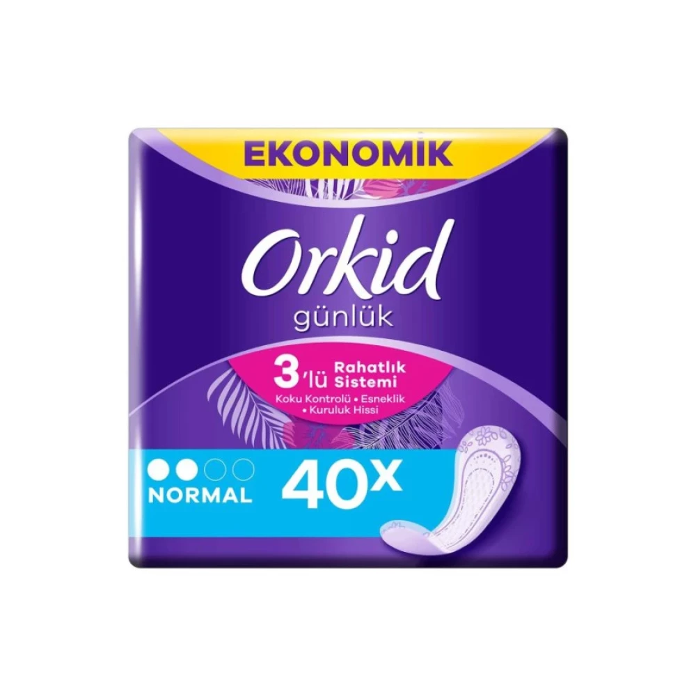 Orkid Gunluk Ped Normal 40 Adet Ekonomik Paket 6067 Genital Bölge Temizliği Fiyatı