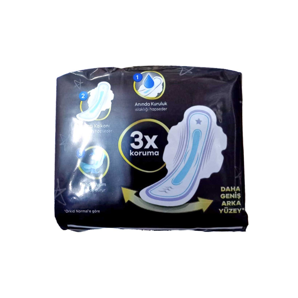 Orkid Hijyenik Ped Ultra 6'lı Gece Extra