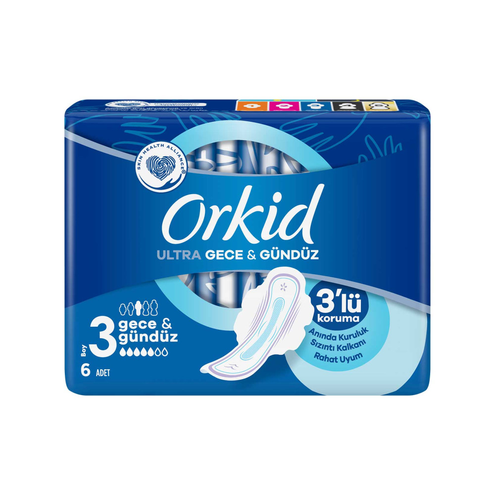 Orkid Hijyenik Ped Ultra 6'lı Gece & Gündüz Hijyenik Pedler ve Tamponlar Fiyatı