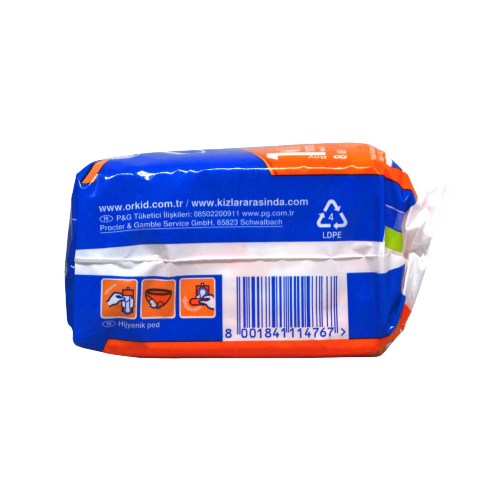 Orkid Hijyenik Ped Ultra Extra 8'li Normal