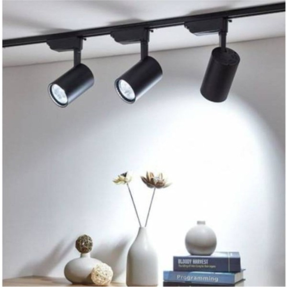 Orm Siyah Kasa Beyaz Işık Ray Spot 3 Adet - 6500 Kelvin Spot Fiyatı