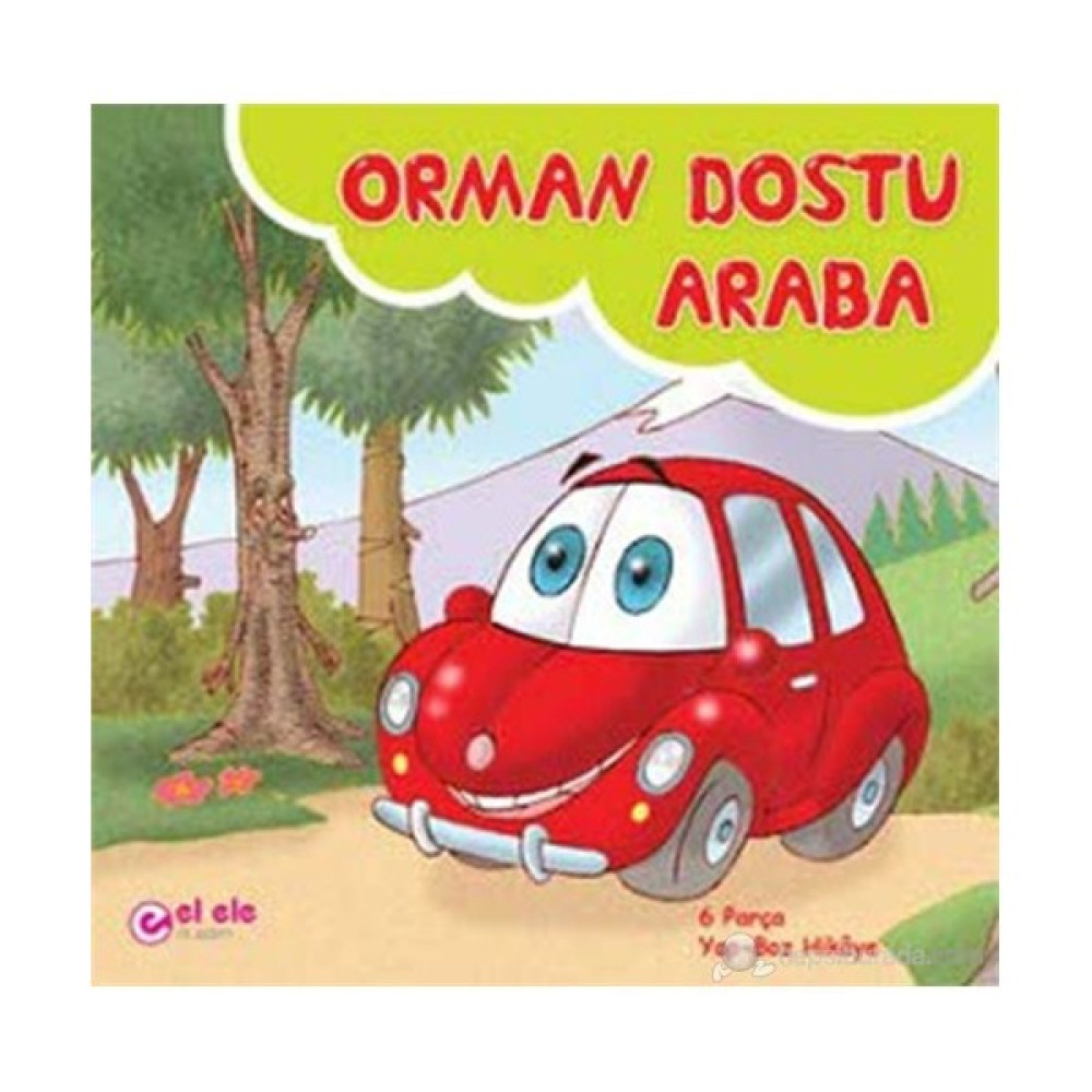 Orman Dostu Araba (6 Parça Yapboz + Hikaye) Çocuk Masal Fiyatı