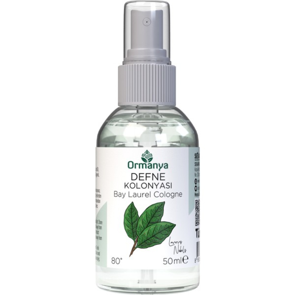 Ormanya Defne Cep Kolonyası - 50 ml Kolonya & Gülsuyu Fiyatı