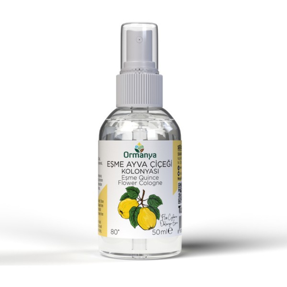 Ormanya Eşme Ayva Çiçeği Kolonyası - 50 ml Kolonya & Gülsuyu Fiyatı
