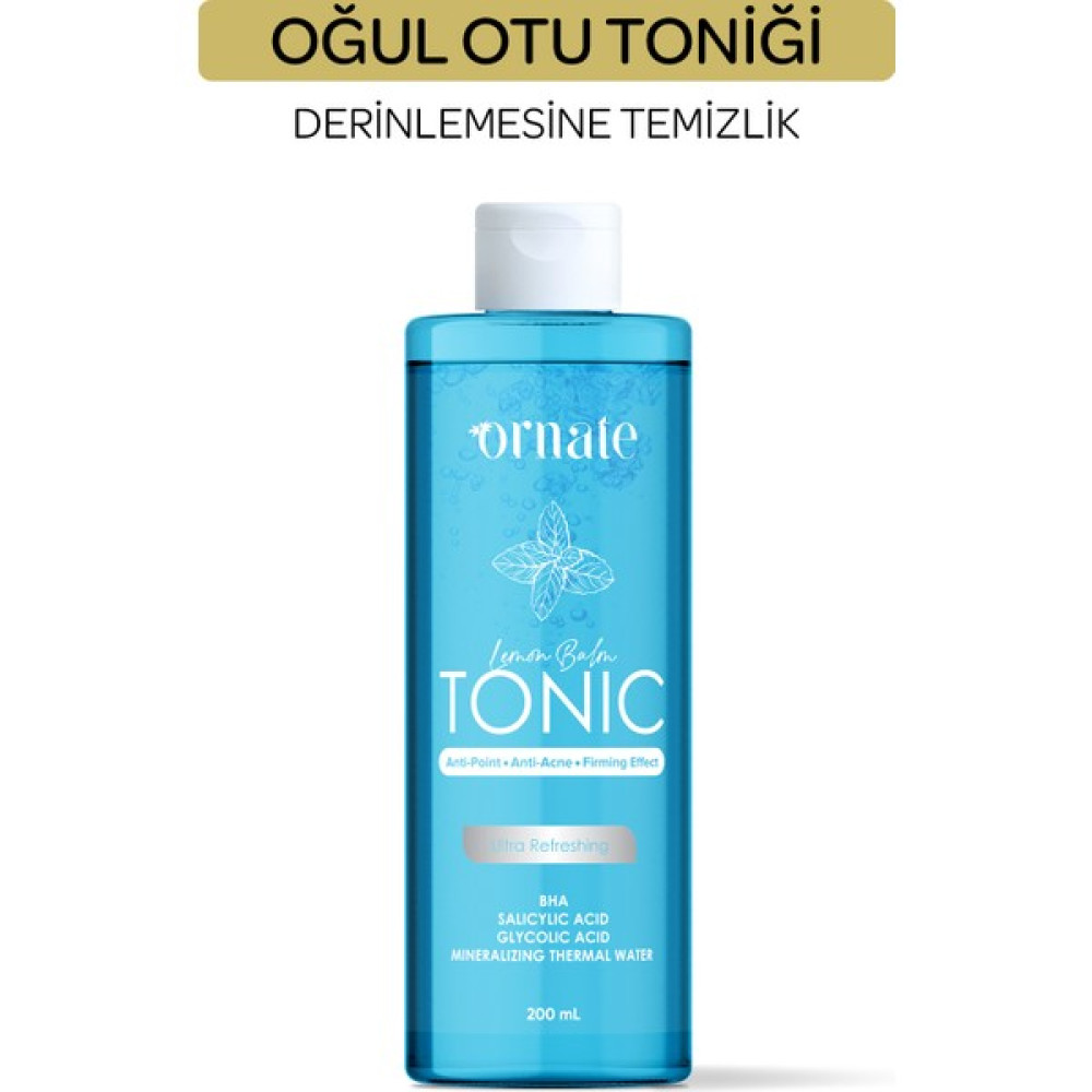 ORNATE Gözenek Sıkılaştırıcı Aydınlatıcı Ve Arındırıcı Tonik Glycolic Acid 5% Aha Bha 200 ml ogl124 Cilt Temizleme ve Peeling Fiyatı