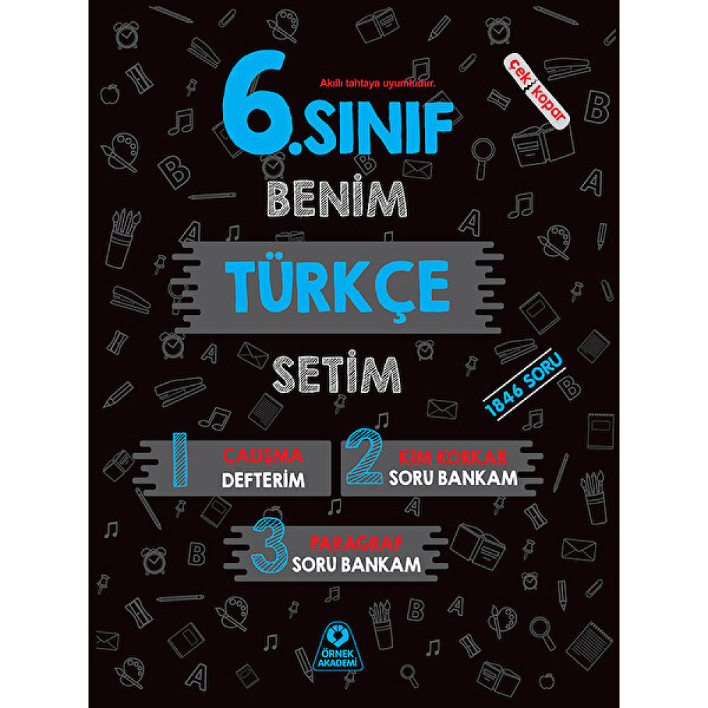 Örnek Akademi Yayınları 6. Sınıf Benim Türkçe Setim Kaynak Kitapları Fiyatı