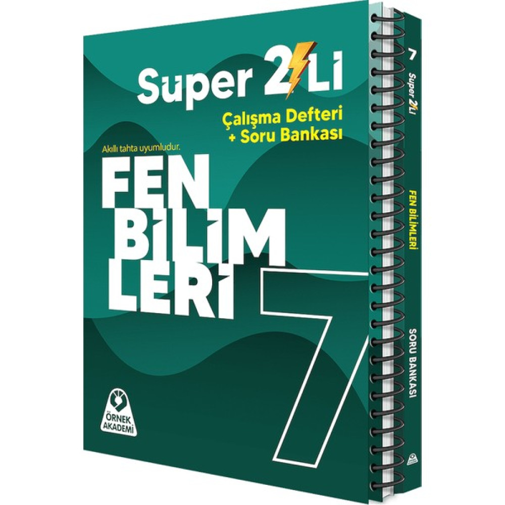 Örnek Akademi Yayınları 7. Sınıf Süper 2'li Fen Bilimleri Seti Kaynak Kitapları Fiyatı