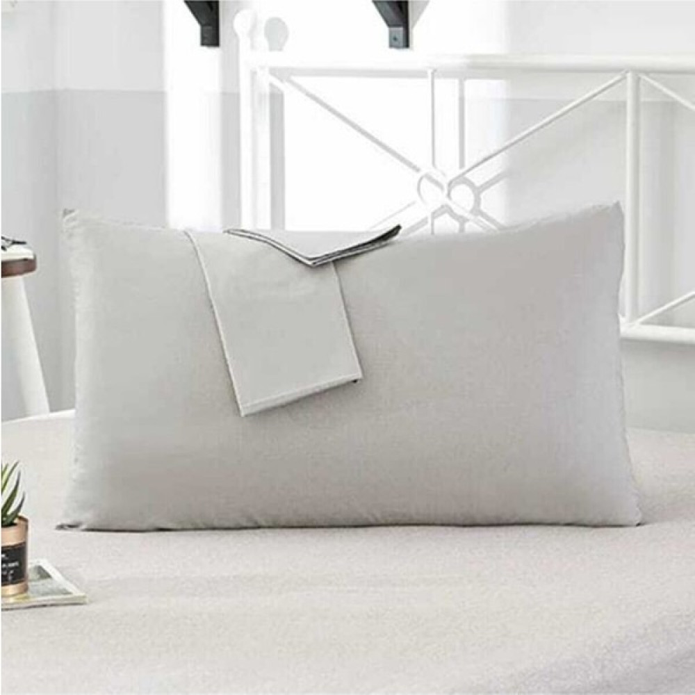 Örnek Çeyiz Akfil %100 Pamuk 120LIK Baza Için Lastikli Çarşaf + Yastık Kılıfı 120 x 200 cm - 120x200 - Gri Çarşaf Fiyatı