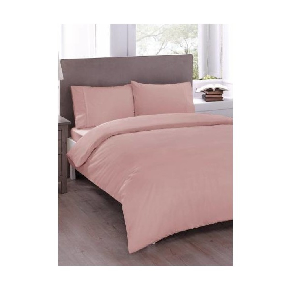 Örnek Yorgan Düz Renk Akfil 64 Tel Nevresim Takımı - 200 x 220 cm - Açık Pudra Nevresim Takımı Fiyatı