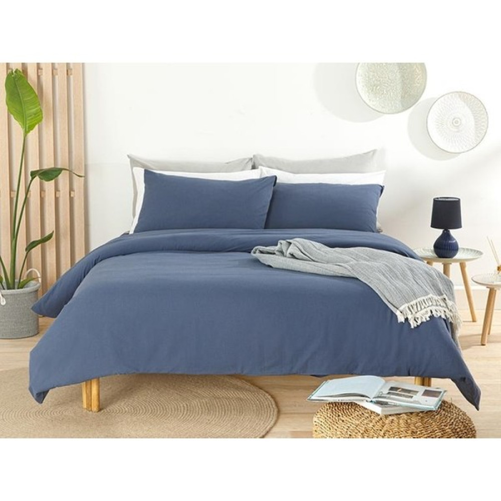 Örnek Yorgan Düz Renk Akfil 64 Tel Nevresim Takımı - 200 x 220 cm - İndigo Nevresim Takımı Fiyatı
