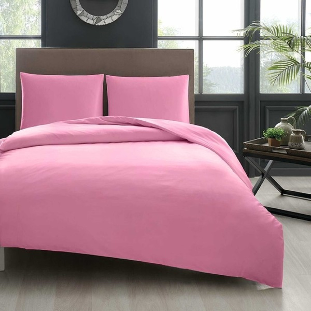 Örnek Yorgan Düz Renk Akfil 64 Tel Nevresim Takımı - 200 x 220 cm - Pembe Nevresim Takımı Fiyatı