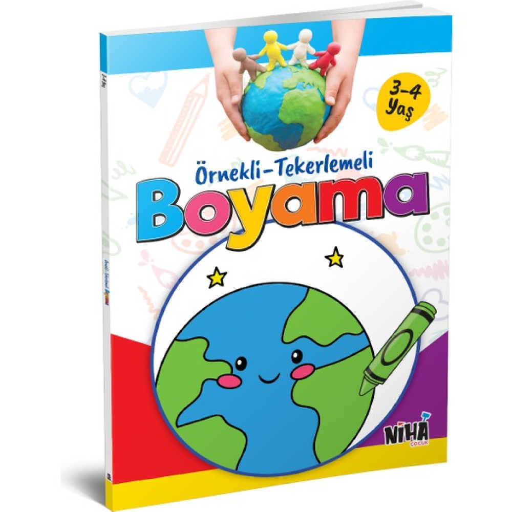 Örnekli Boyama 3-4 Yaş Aktivite & Eğitici Kitaplar Fiyatı